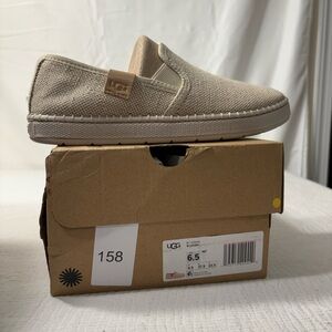 UGG Women's Cream Slip-On Loafers